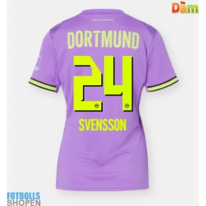 Billiga Borussia Dortmund Daniel Svensson #24 Tredjeställ Dam 2026-27 Kortärmad